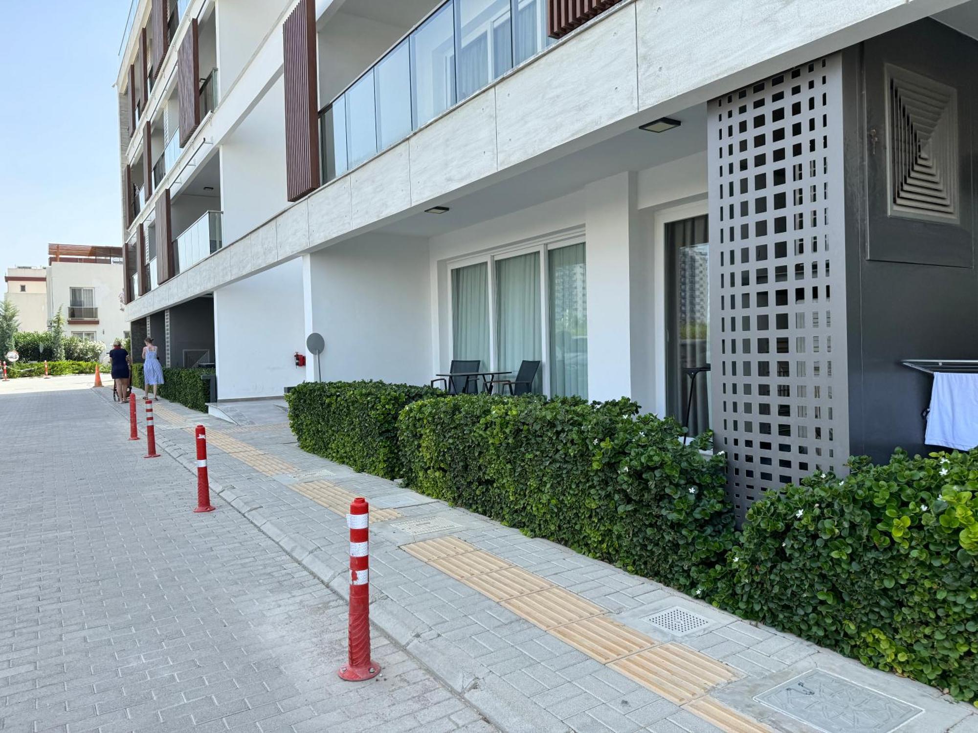 Apartment Courtyard Long Beach Iskele Iskele District  Extérieur photo
