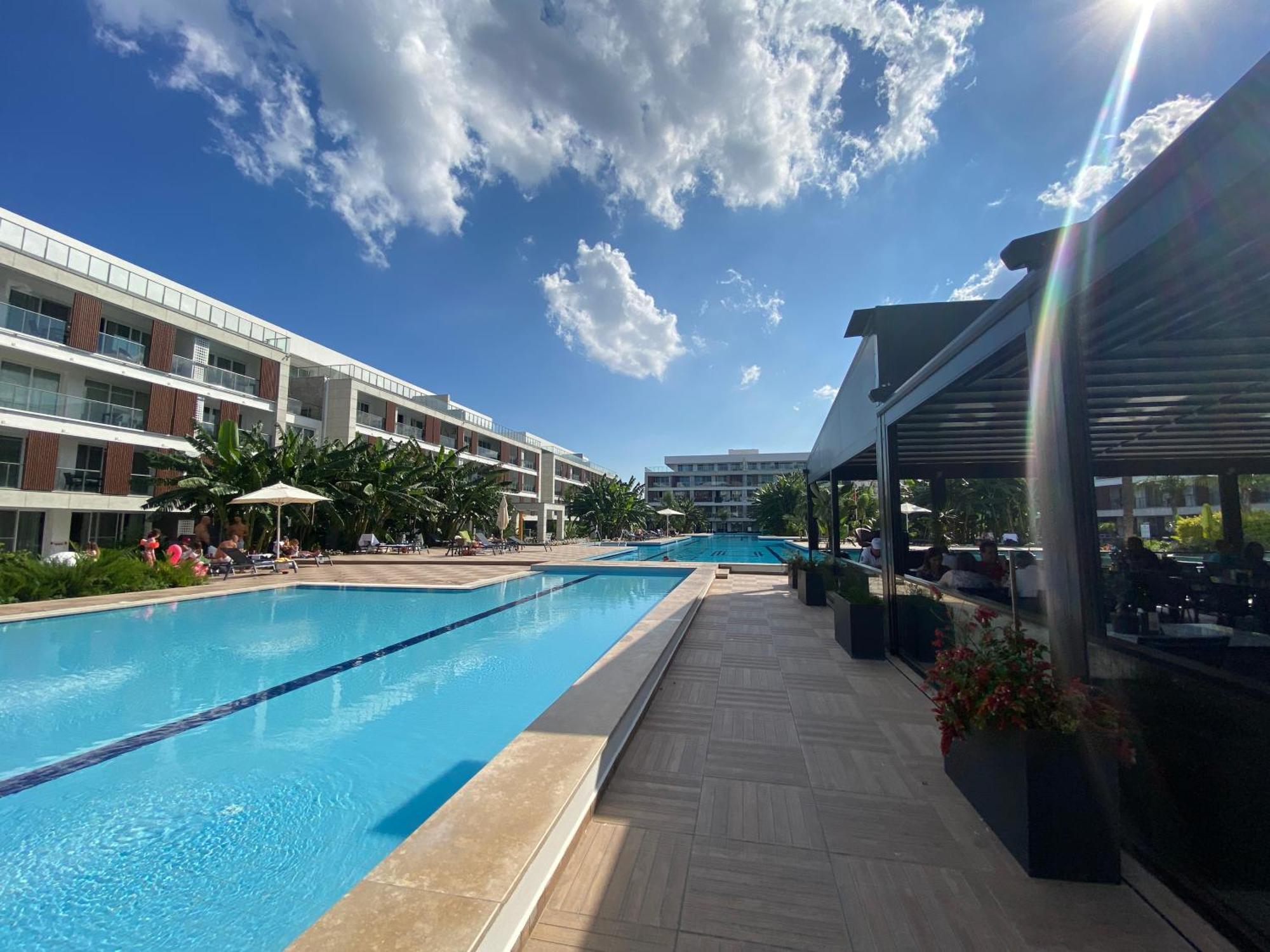 Apartment Courtyard Long Beach Iskele Iskele District  Extérieur photo