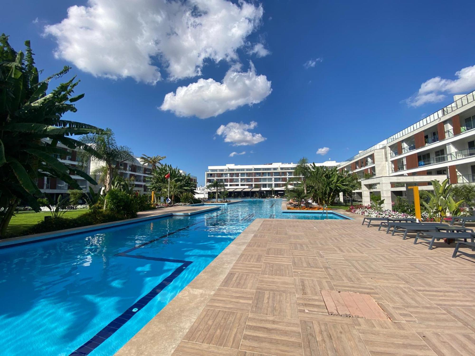 Apartment Courtyard Long Beach Iskele Iskele District  Extérieur photo