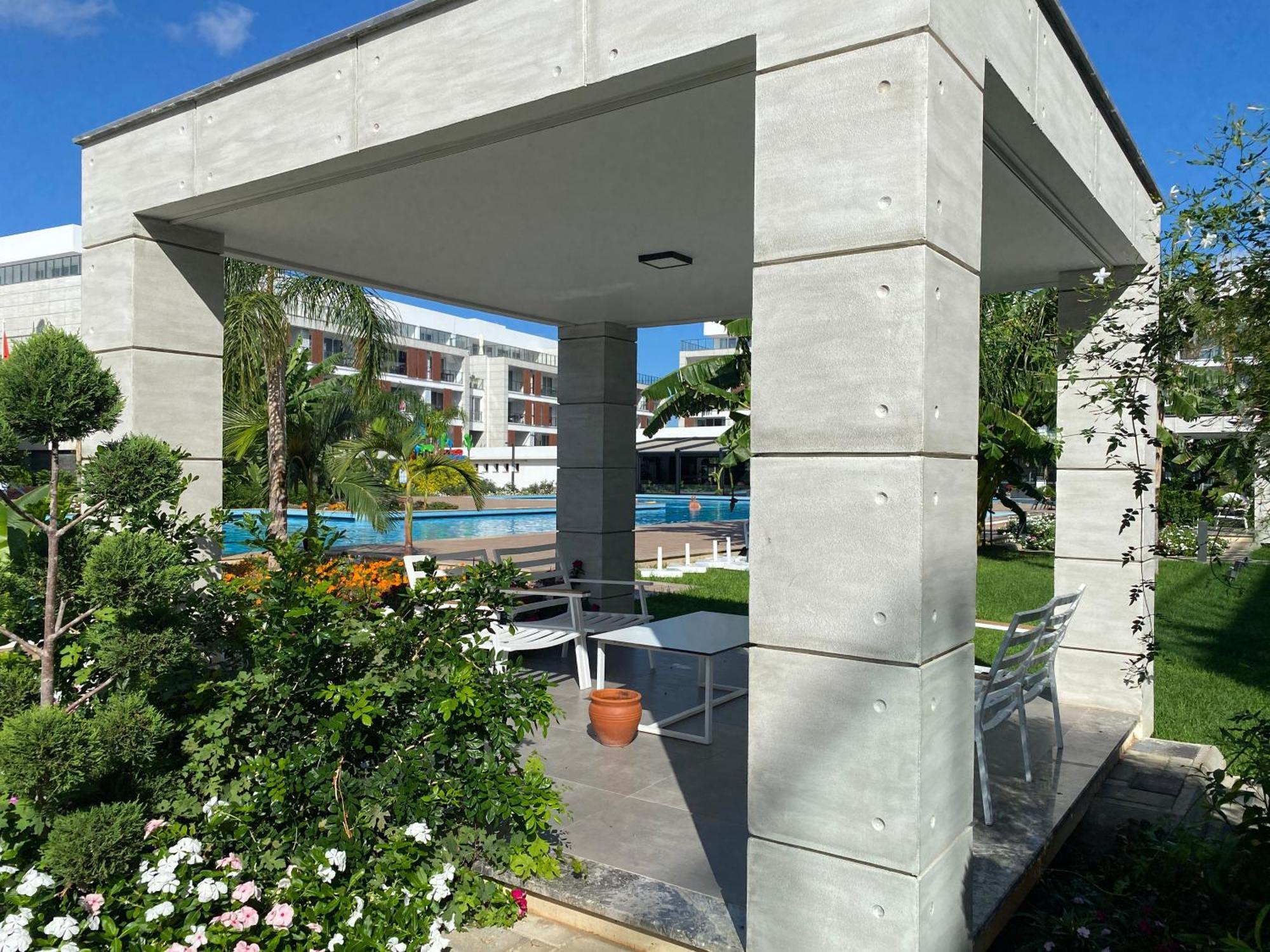 Apartment Courtyard Long Beach Iskele Iskele District  Extérieur photo